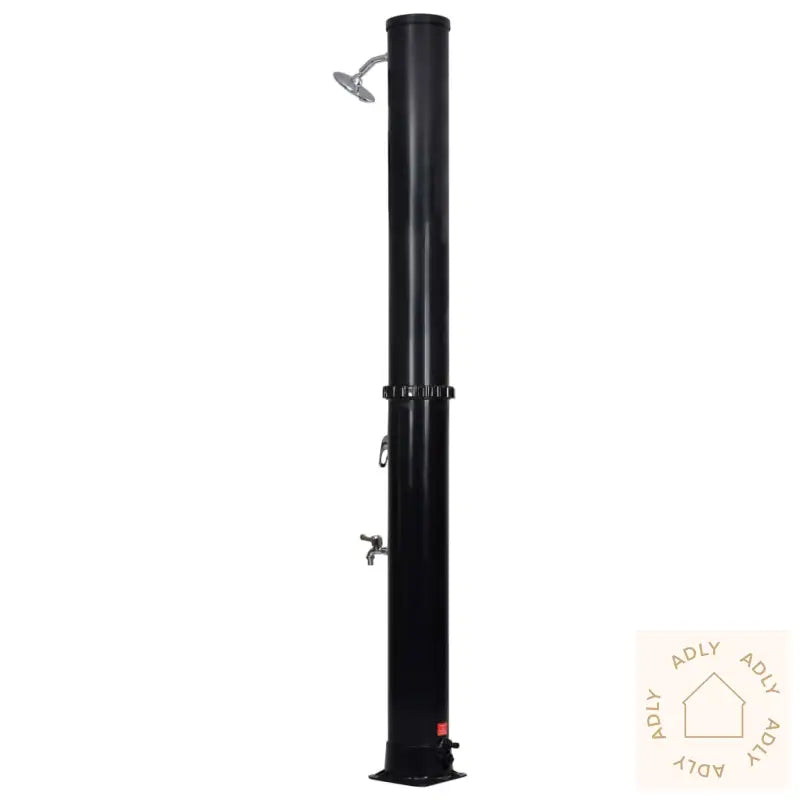 Utendørs Soldrevet Dusj Med Dusjhode Og Kran 40 L