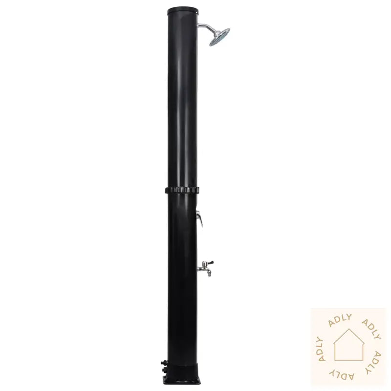 Utendørs Soldrevet Dusj Med Dusjhode Og Kran 40 L