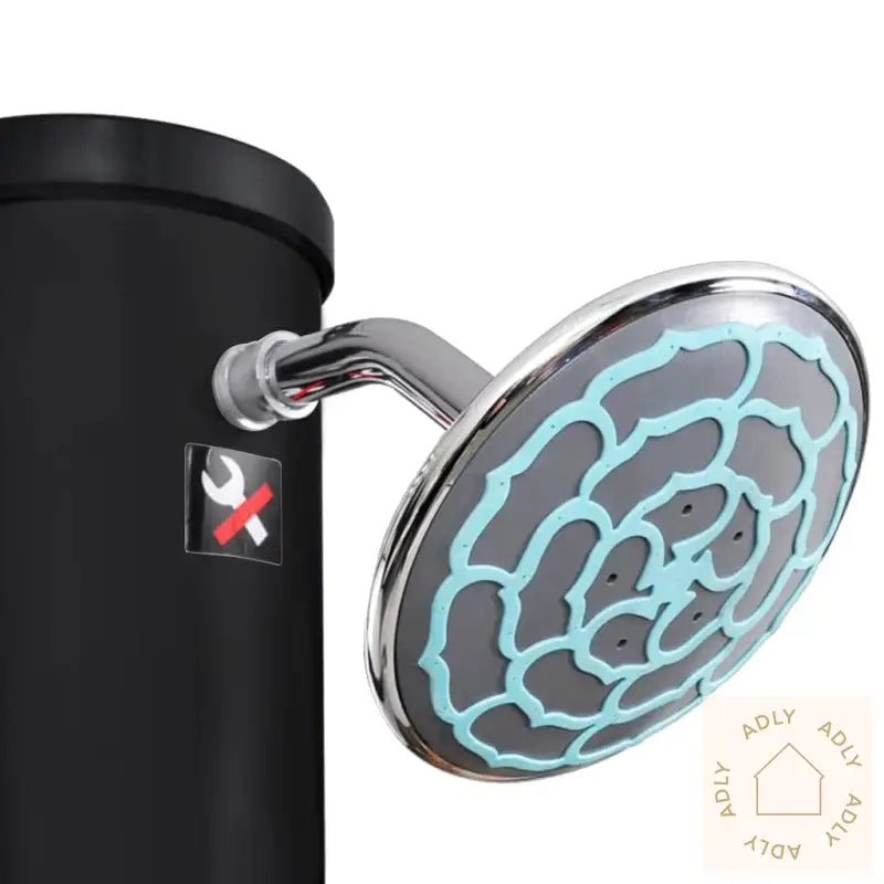 Utendørs Soldrevet Dusj Med Dusjhode Og Kran 40 L