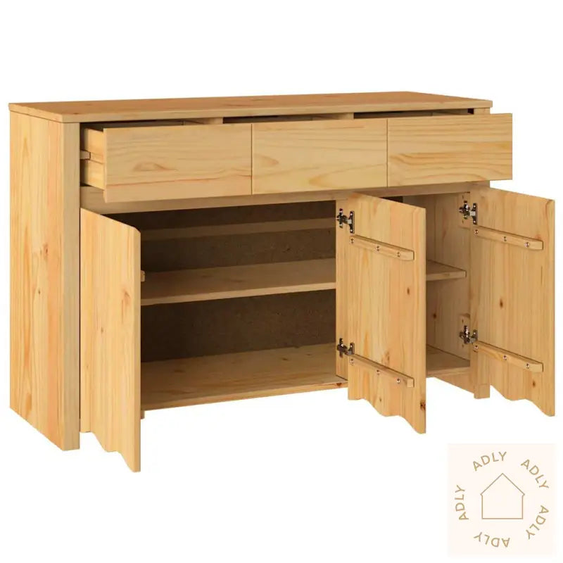 Sideboard &quot;Drammen&quot; 114X43X75,5 Cm Solid Tre Furu