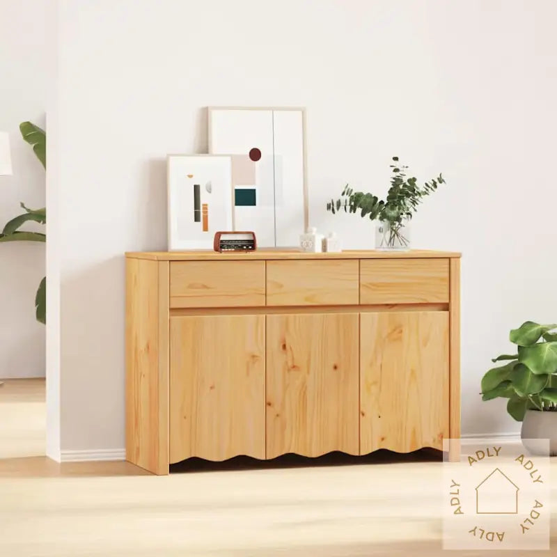 Sideboard &quot;Drammen&quot; 114X43X75,5 Cm Solid Tre Furu