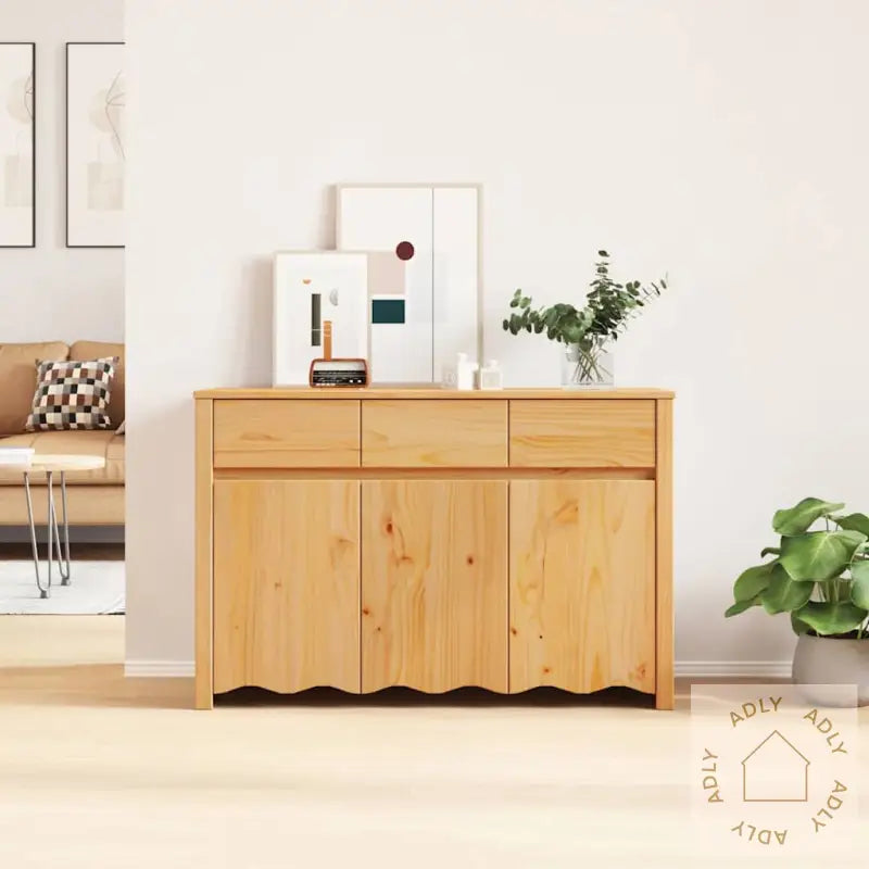 Sideboard &quot;Drammen&quot; 114X43X75,5 Cm Solid Tre Furu