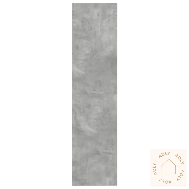 Tøff rectangular grå textured panel til solid garderobeskap og møbler til hjemmet