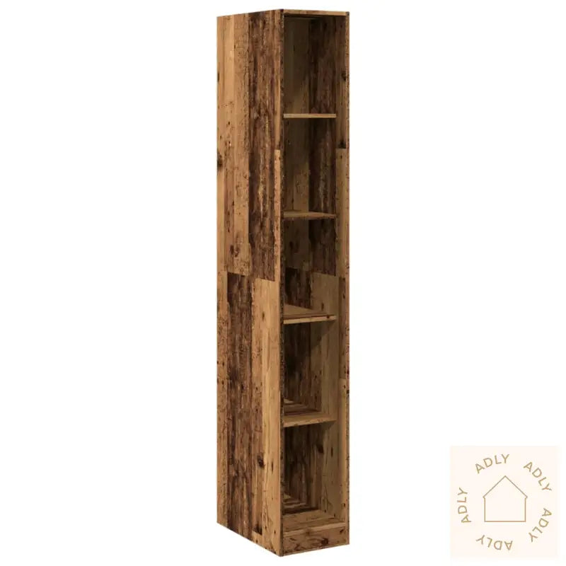 Garderobe Gammelt Tre 30X50X200 Cm Konstruert Tre