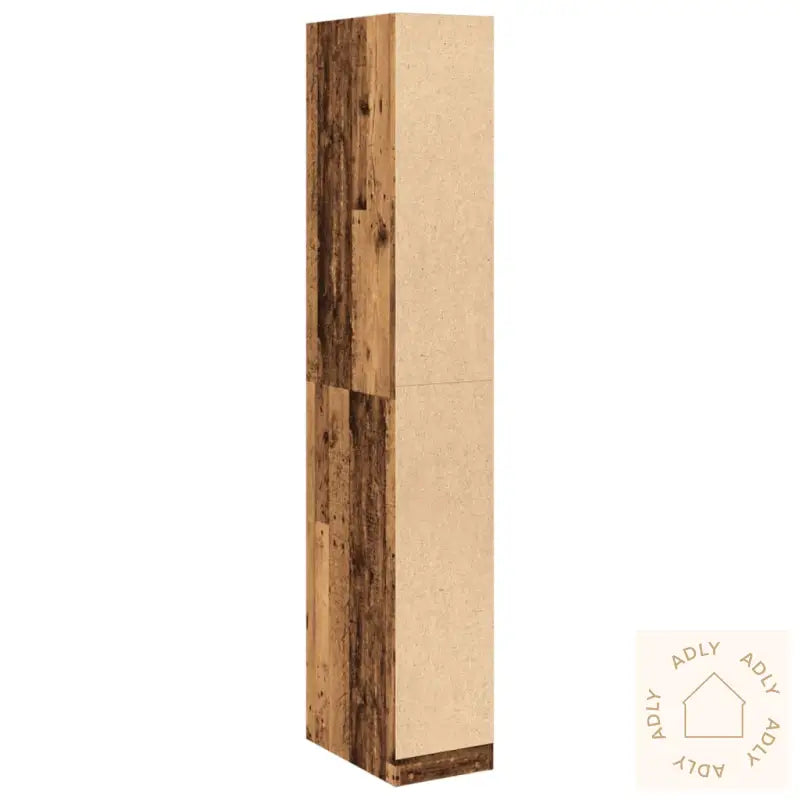 Garderobe Gammelt Tre 30X50X200 Cm Konstruert Tre