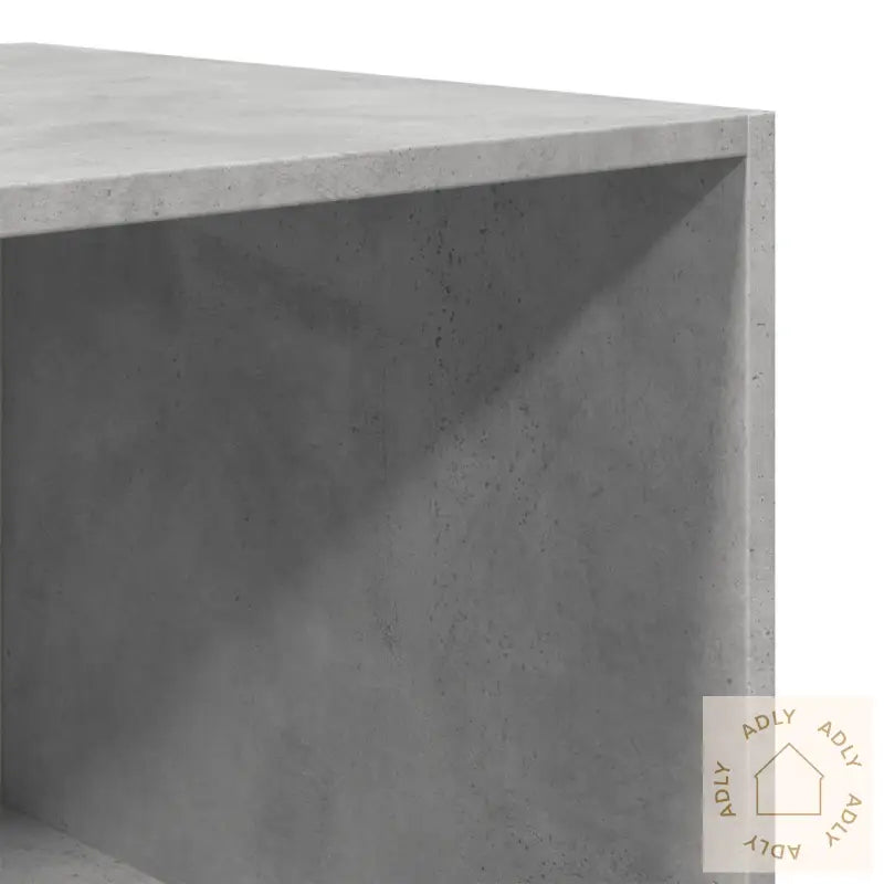 Garderobeskap Betonggrå 100X50X200 Cm Sponplate