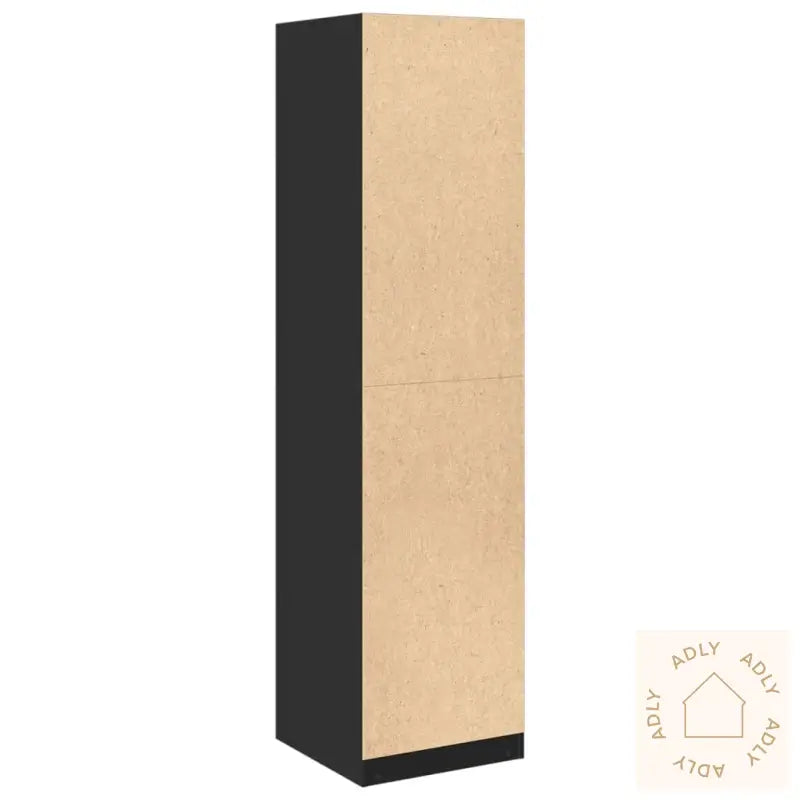 Garderobe Svart 50X50X200 Cm Sponplate
