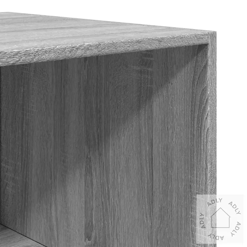 Garderobe Grå Sonoma 50X50X200 Cm Konstruert Tre