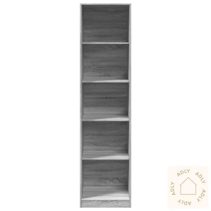 Garderobe Grå Sonoma 50X50X200 Cm Konstruert Tre