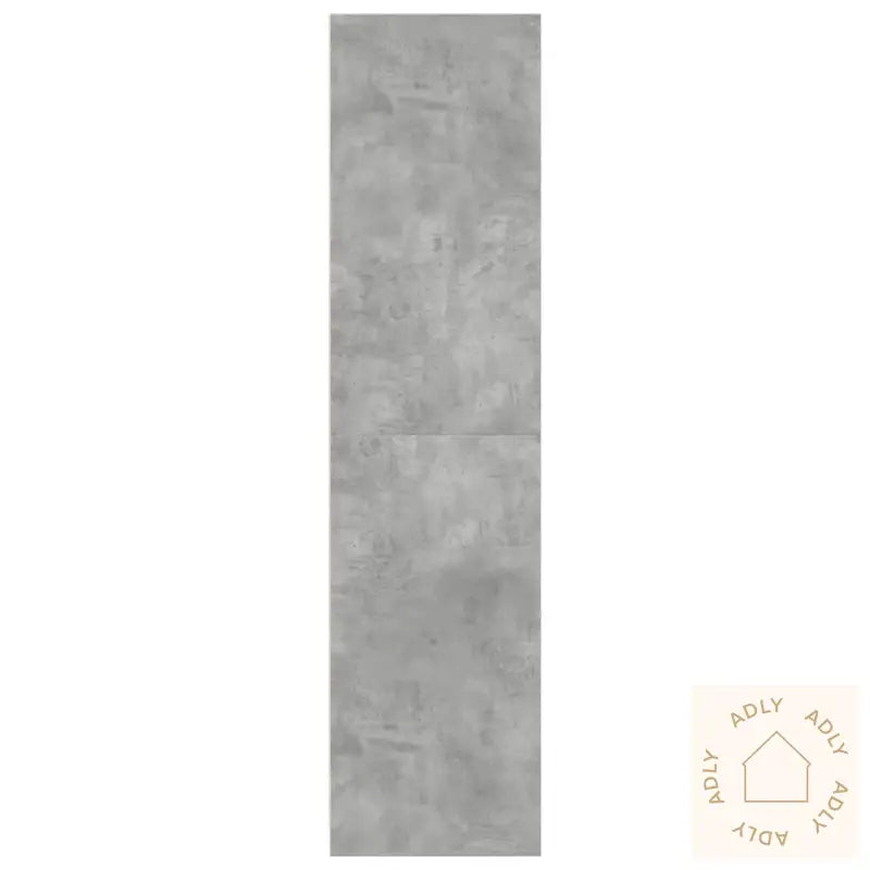 Garderobe Betonggrå 30X50X200 Cm Konstruert Tre