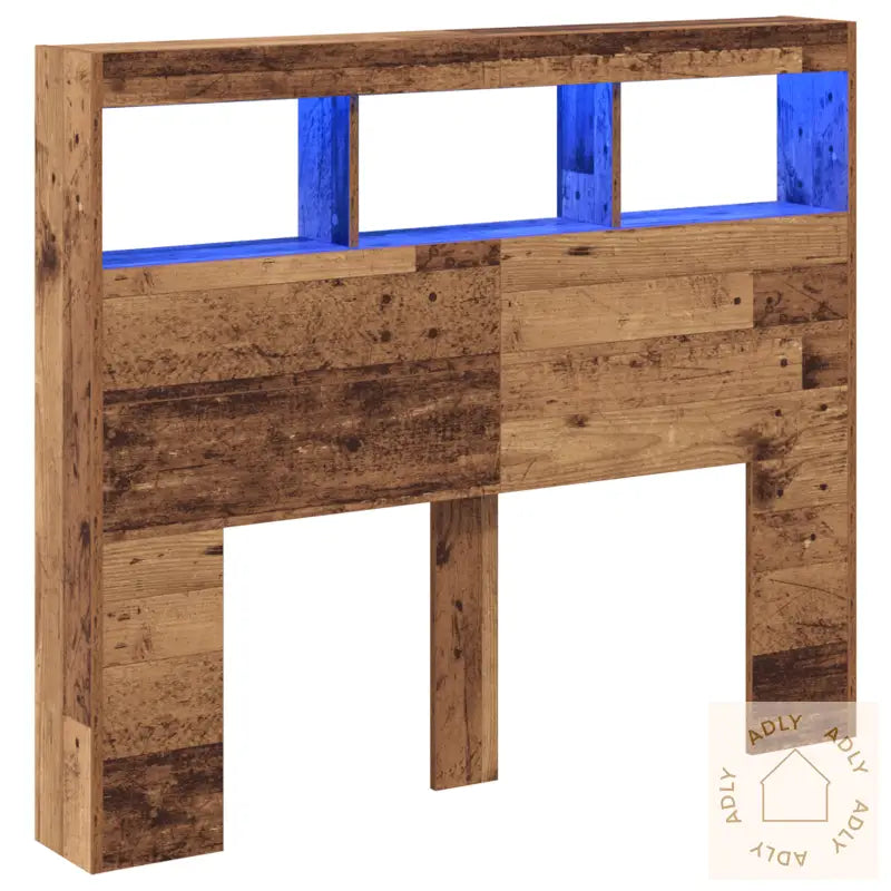 Hodegjerde Gammelt Tre Solid Gjenvunnet Tre 120 X 17 X 102 Cm