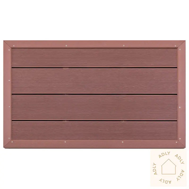 Gulvelement For Soldusj Brun 101X63X5,5 Cm Wpc