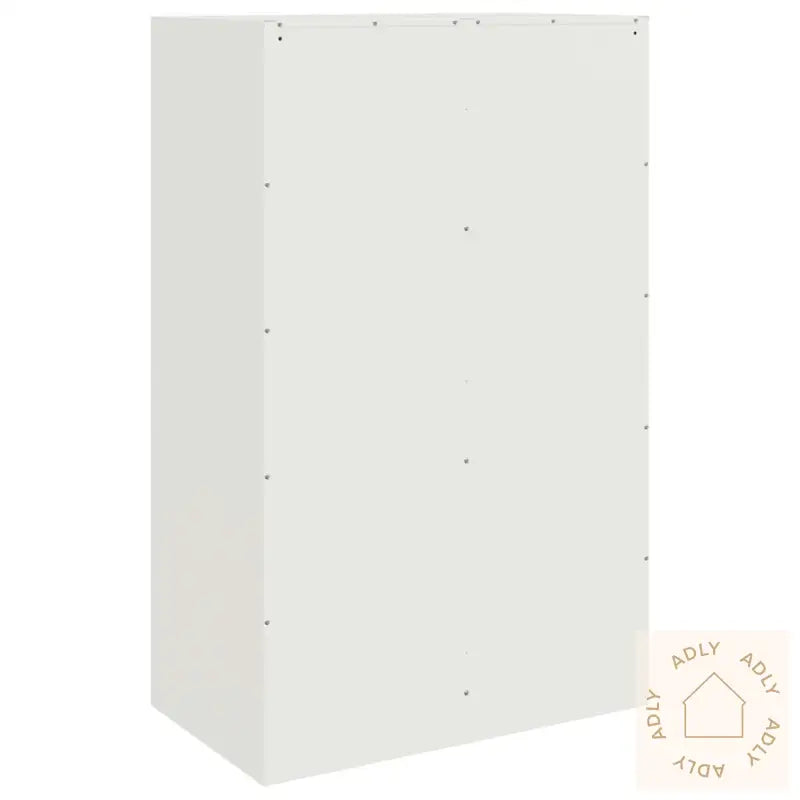 Skjenk Hvit 67X39X107 Cm Stål