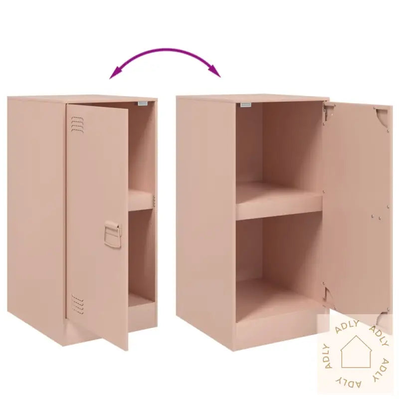 Skjenk Rosa 34,5X39X73 Cm Stål