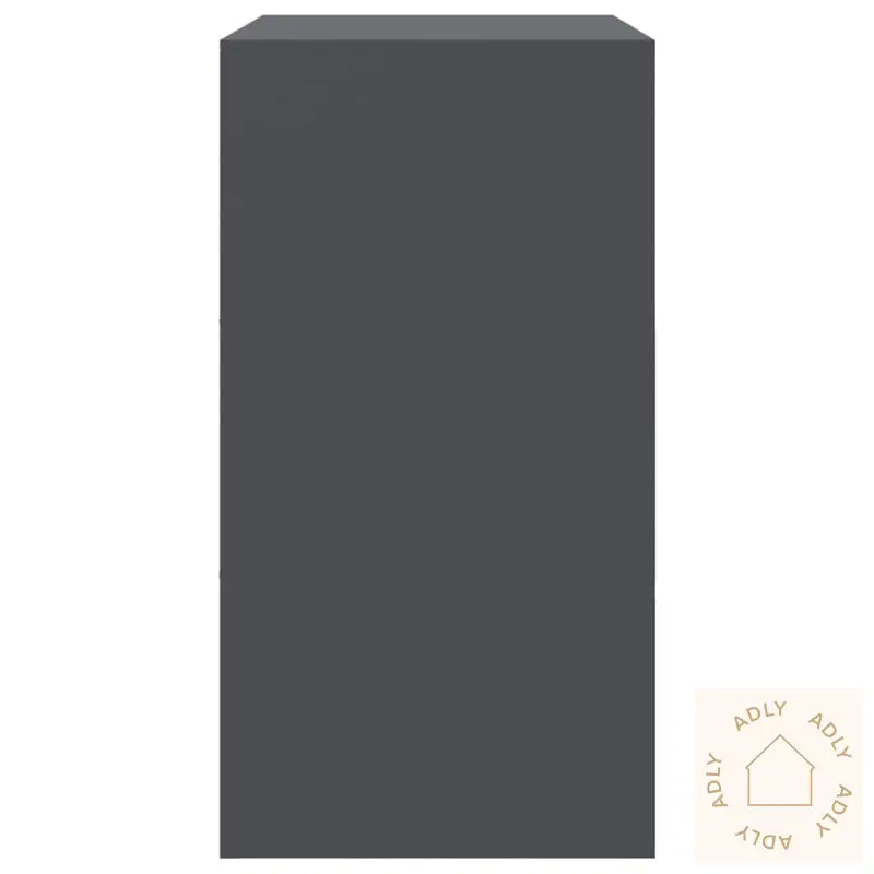 Skjenk Antrasitt 67X39X73 Cm Stål