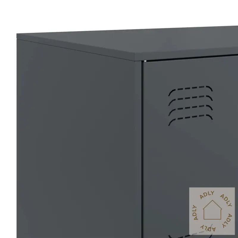 Skjenk Antrasitt 67X39X73 Cm Stål