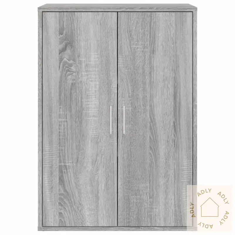 Skjenk Grå Sonoma 60X31X84 Cm Konstruert Tre