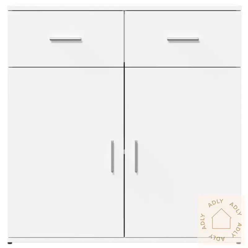 Skjenk Hvit 79X38X80 Cm Konstruert Tre