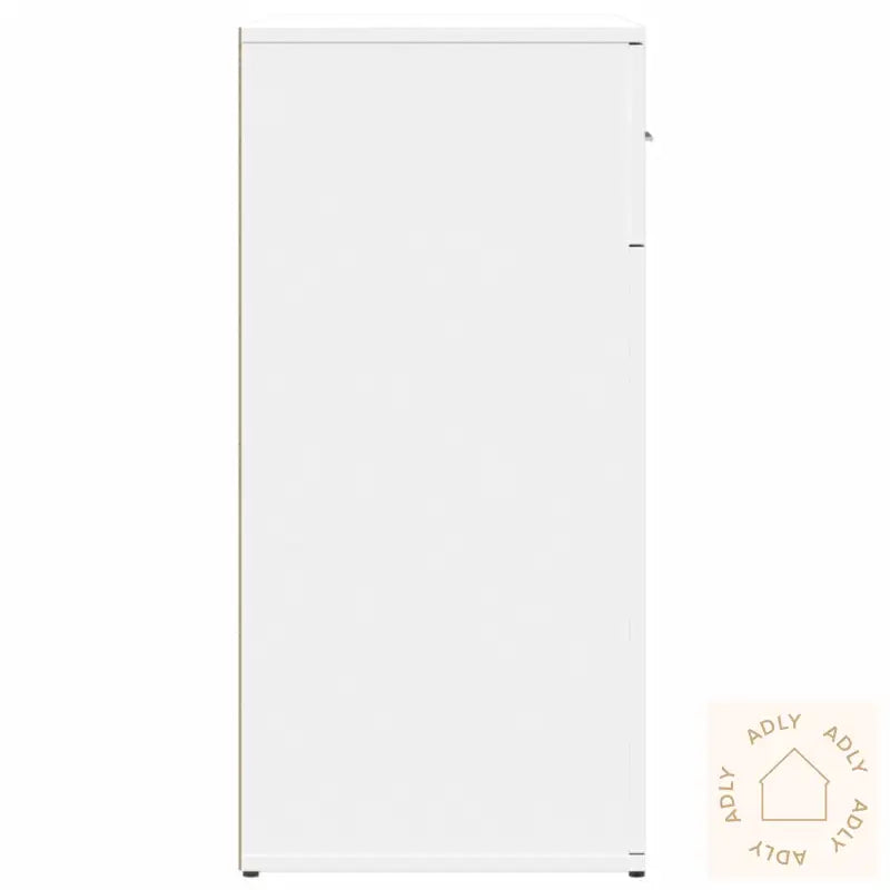 Skjenk Hvit 79X38X80 Cm Konstruert Tre