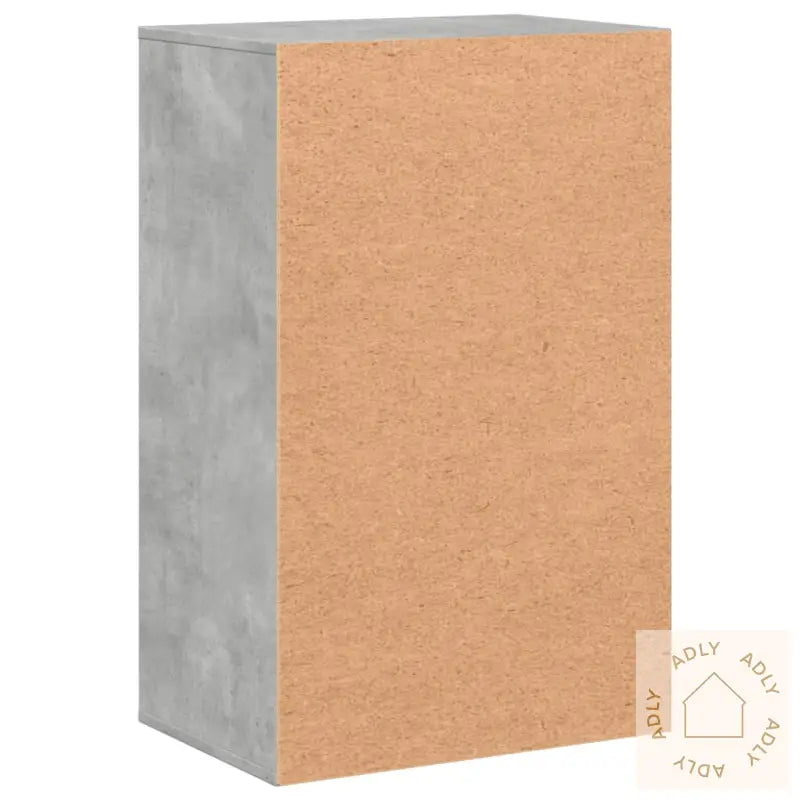 Oppbevaringsskap Betonggrå 56,5X39X90 Cm Konstruert Tre