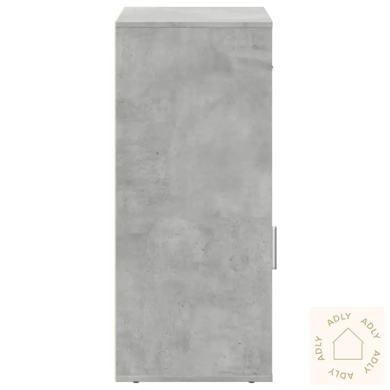 Oppbevaringsskap Betonggrå 56,5X39X90 Cm Konstruert Tre