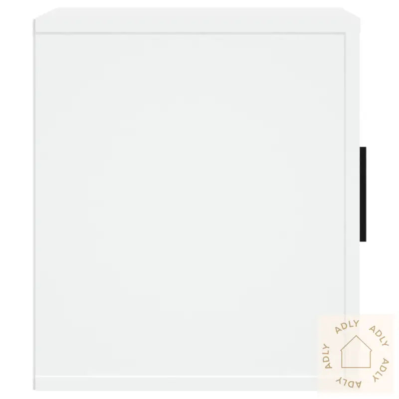 Tv-Benk Hvit 100X35X40 Cm Konstruert Tre