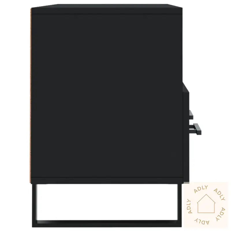 Tv-Benk Svart 102X36X50 Cm Konstruert Tre