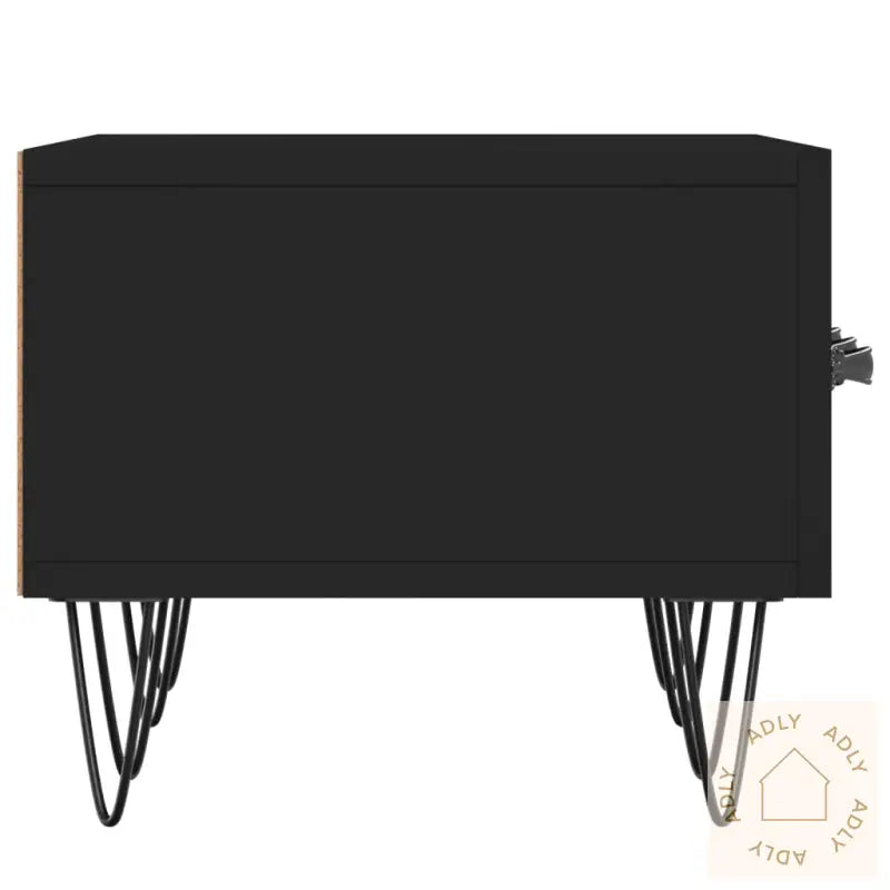 Tv-Benk Svart 150X36X30 Cm Konstruert Tre