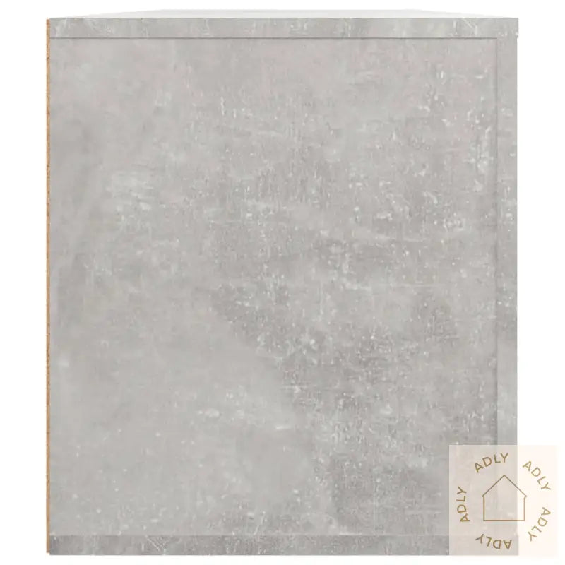 Tv-Benk Betonggrå 100X35X40 Cm Konstruert Tre