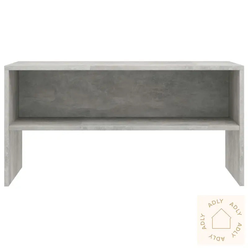 Tv-Benk Betonggrå 80X40X40 Cm Konstruert Tre