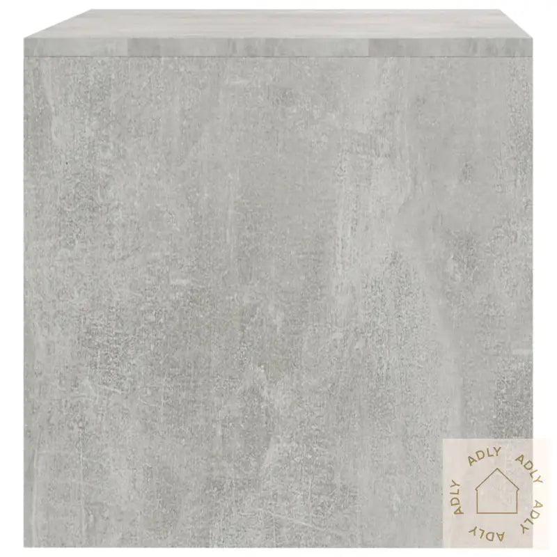 Tv-Benk Betonggrå 80X40X40 Cm Konstruert Tre