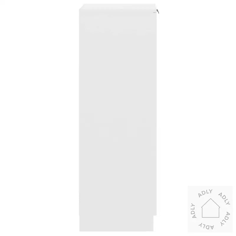 Skoskap Hvit 30X35X100 Cm Konstruert Tre