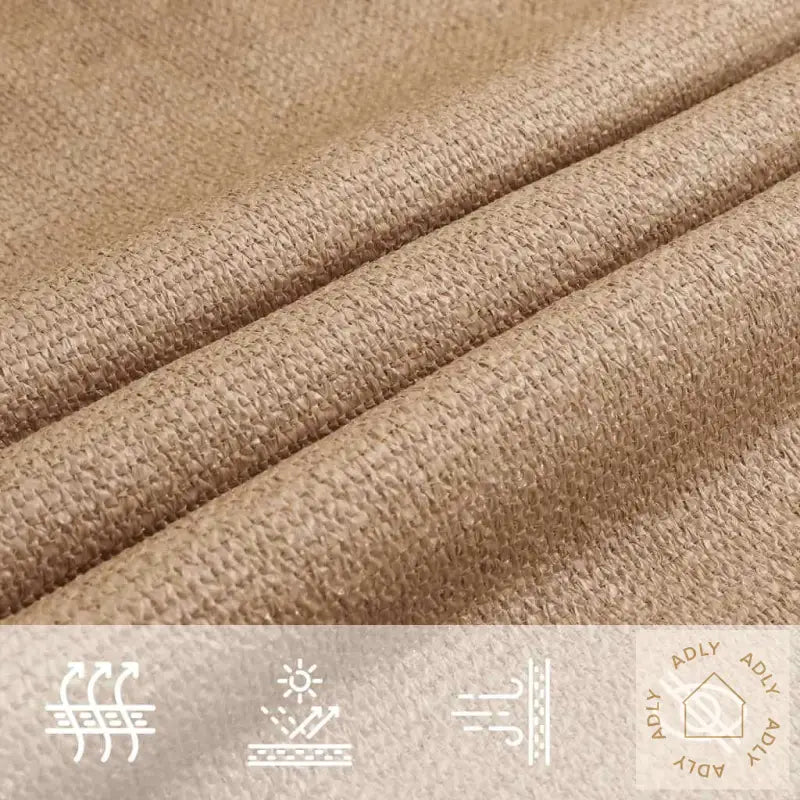 Solseil 160 G/M² Gråbrun 5X6 M Hdpe