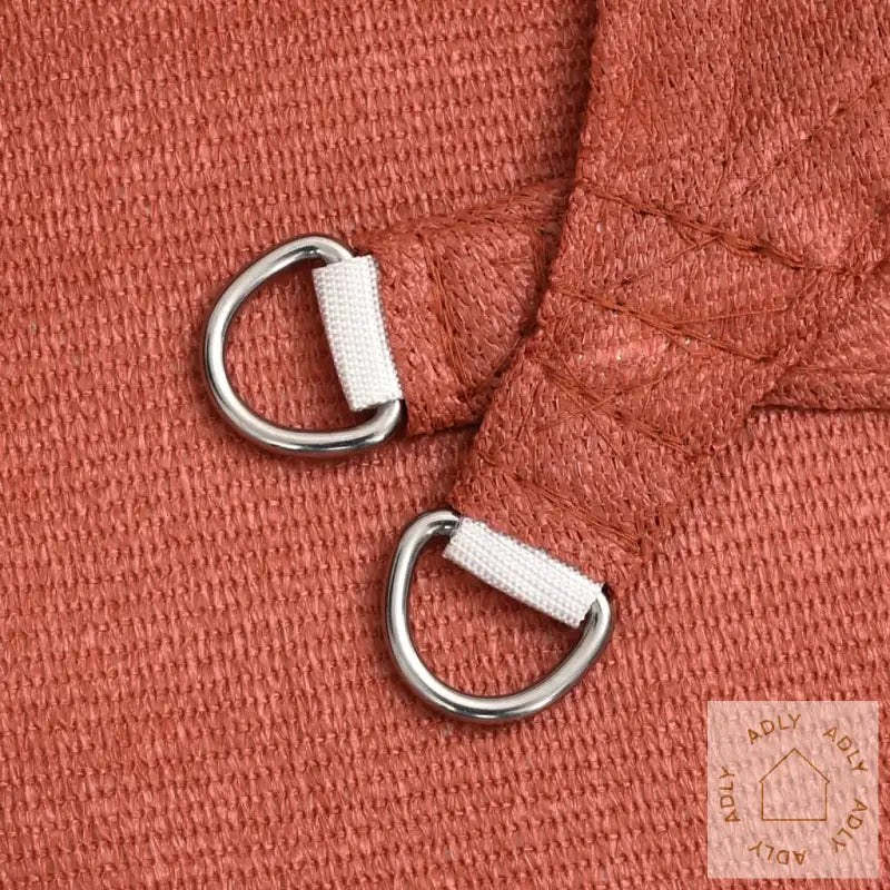 Solseil 160 G/M² Rektangulær Terrakotta 3,5X4,5 M Hdpe