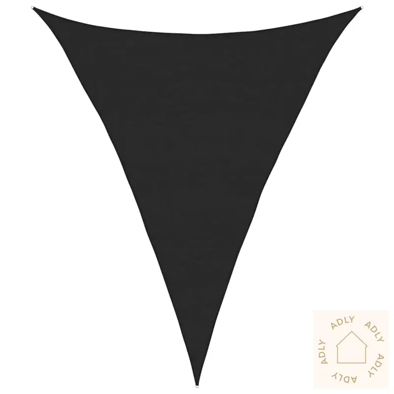 Solseil 160 G/M² Trekantet Svart 3X4X4 M Hdpe