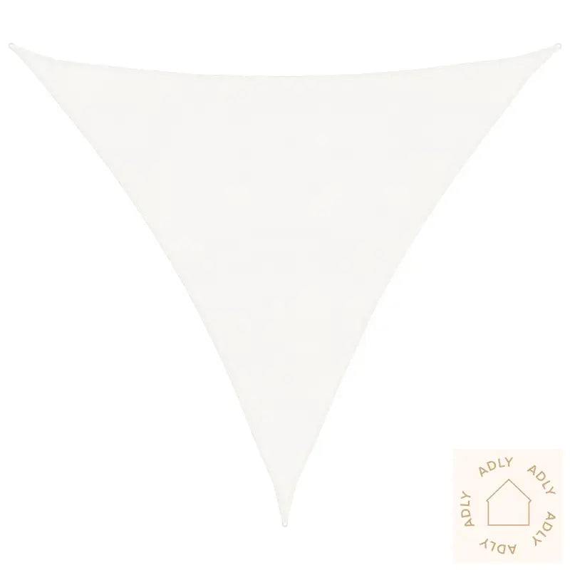 Solseil 160 G/M² Hvit 4X4X4 M Hdpe