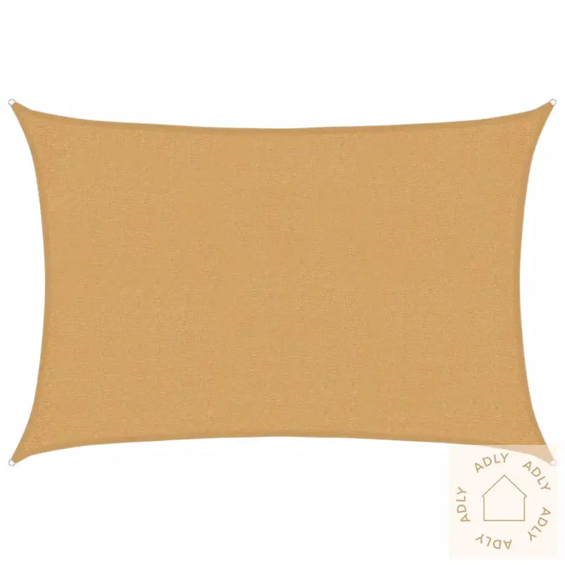Solseil 160 G/M² Rektangulær Sand 2X2,5 M Hdpe