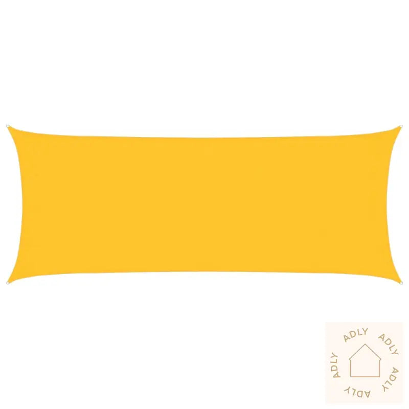 Solseil 160 G/M² Rektangulær Gul 2X4,5 M Hdpe