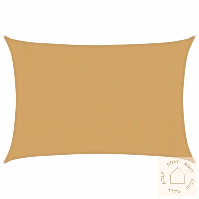 Solseil 160 G/M² Rektangulær Sand 3X4 M Hdpe