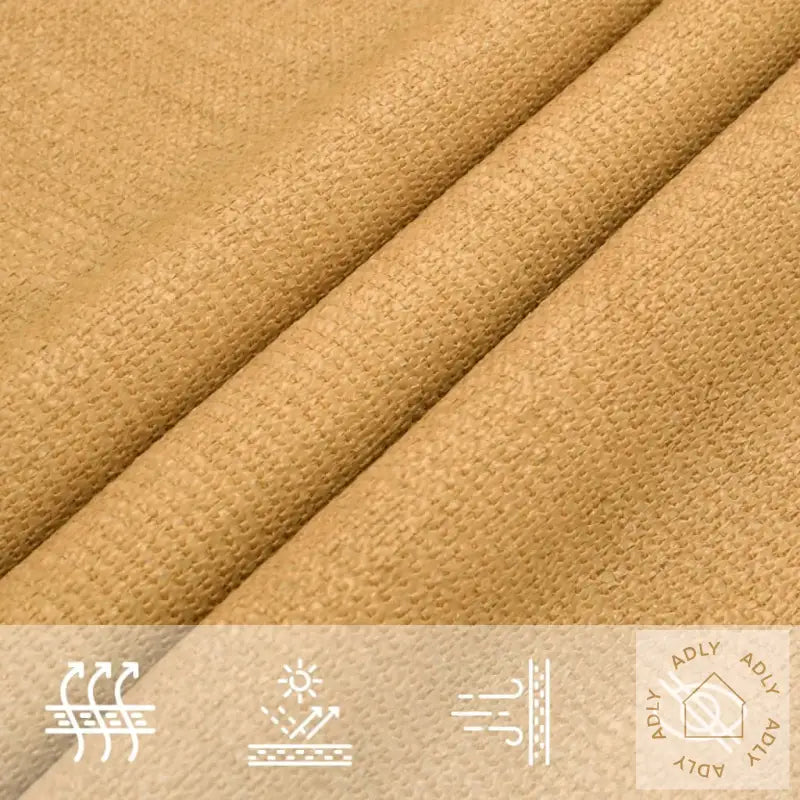 Solseil 160 G/M² Rektangulær Sand 2,5X4,5 M Hdpe