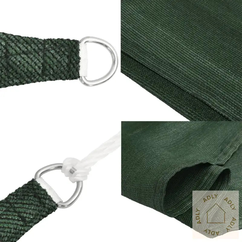 Solseil 160 G/M² Mørkegrønn 7X7 M Hdpe