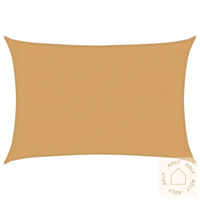 Solseil 160 G/M² Rektangulær Sand 2X3 M Hdpe