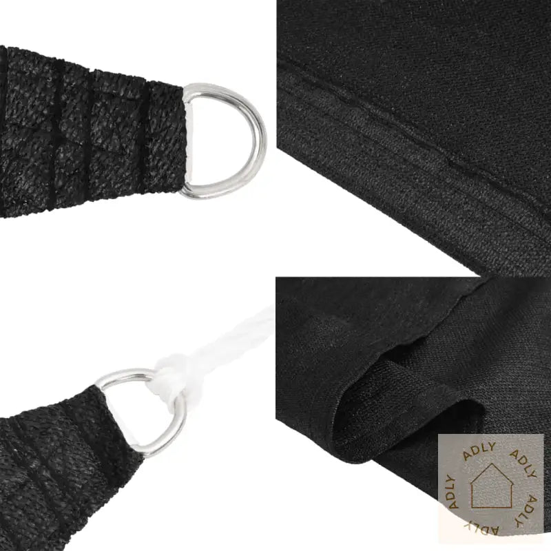 Solseil 160 G/M² Svart 2X3 M Hdpe