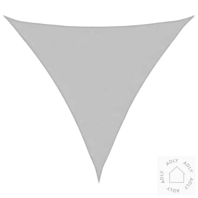 Solseil Lysegrå 4X4X4 M 100% Polyester Oxford