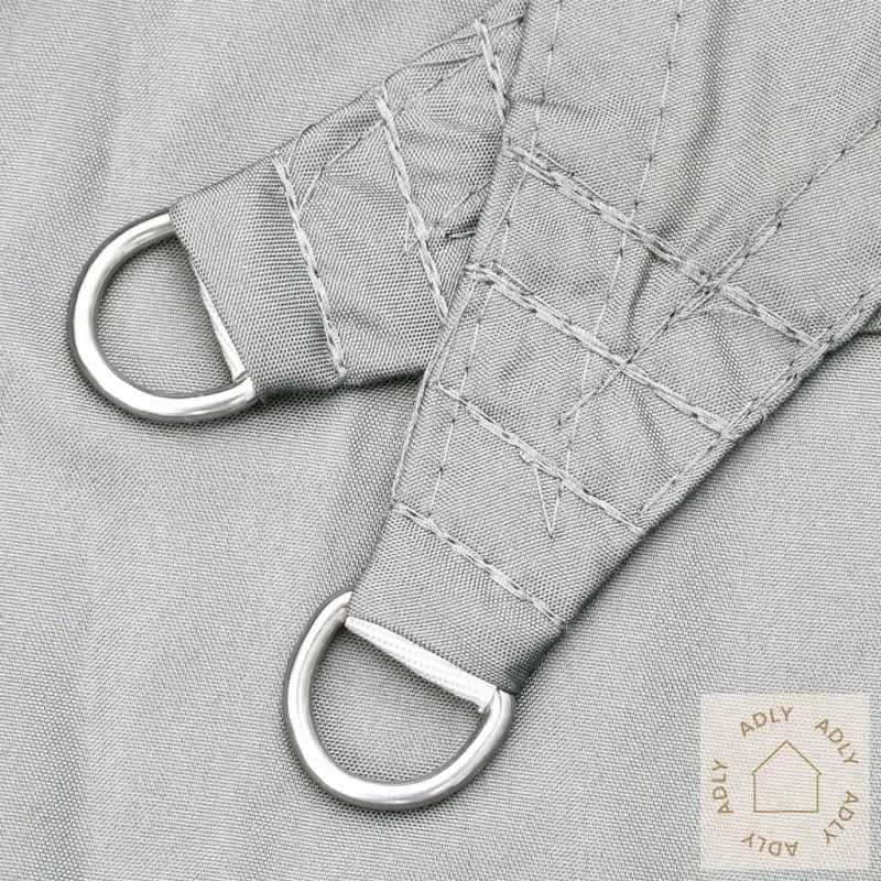 Solseil Lysegrå 3X3X3 M 100% Polyester Oxford