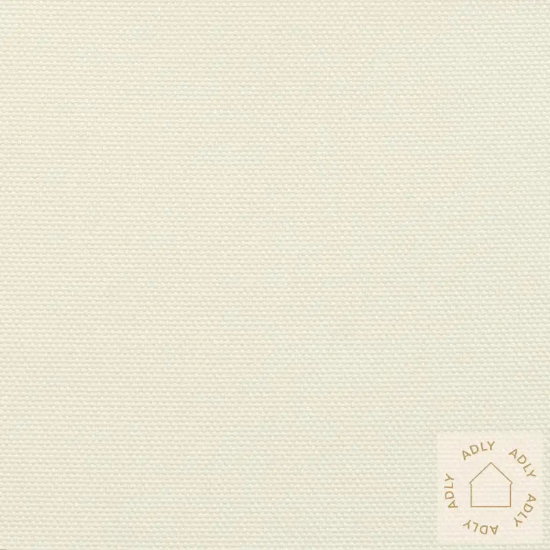 Solseil Oxfordstoff Rektangulær 3X6 M Kremhvit