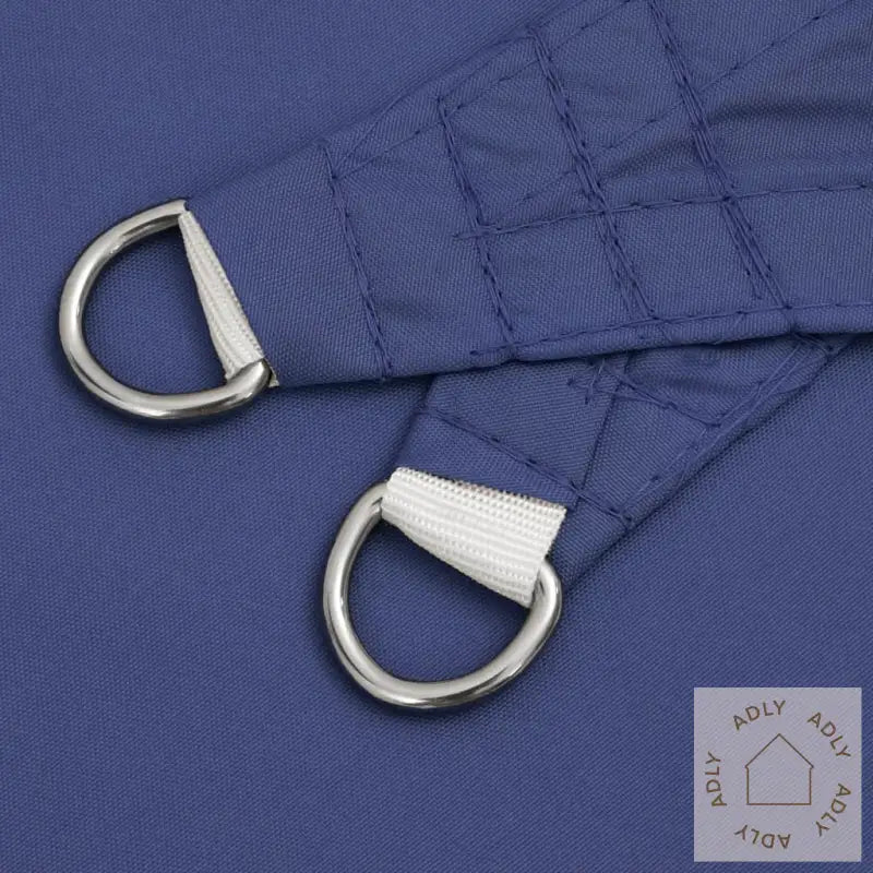 Solseil Oxfordstoff Firkantet 3X3 M Blå