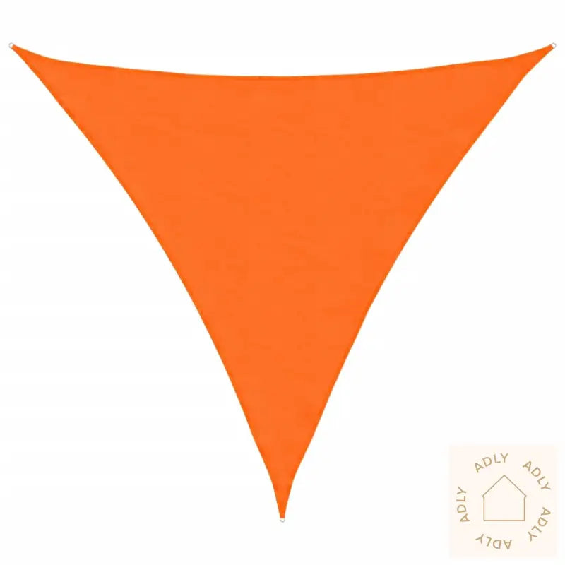Solseil Oxfordstoff Trekantet 3X3X3 M Oransje