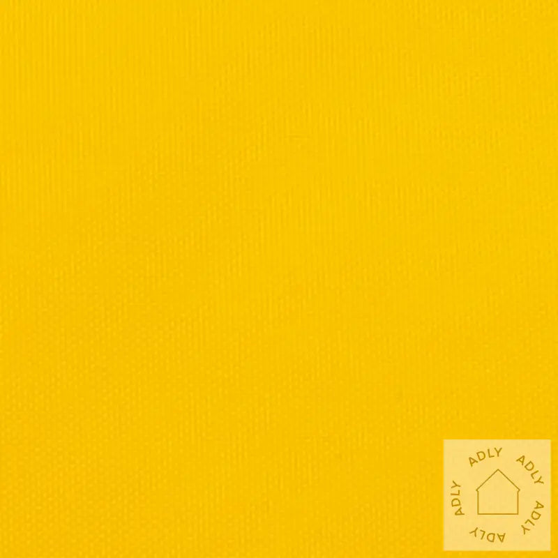 Solseil Oxfordstoff Trekantet 3,6X3,6X3,6 M Gul