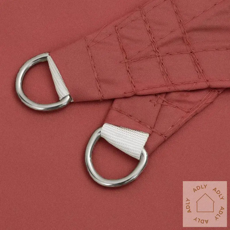 Solseil Oxfordstoff Trekantet 6X6X6 M Terrakotta